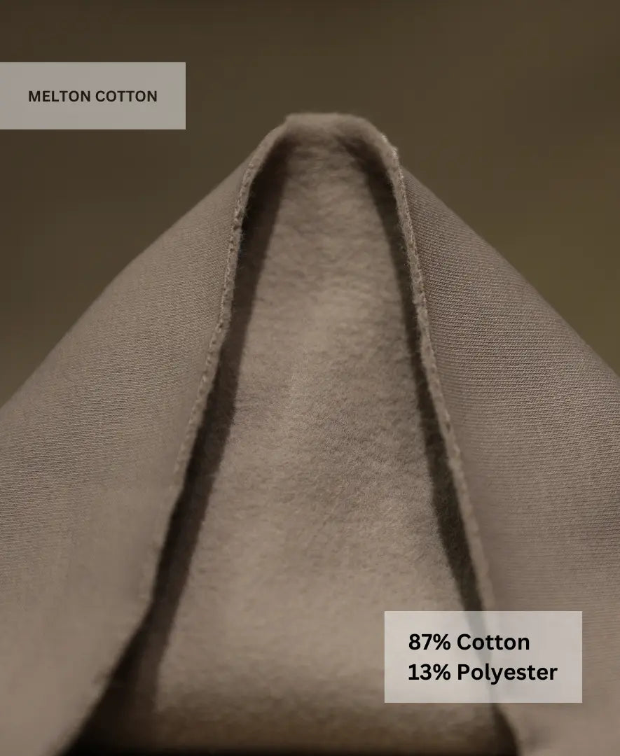 Cotton melton fabric قماش ملتون إسفنجي