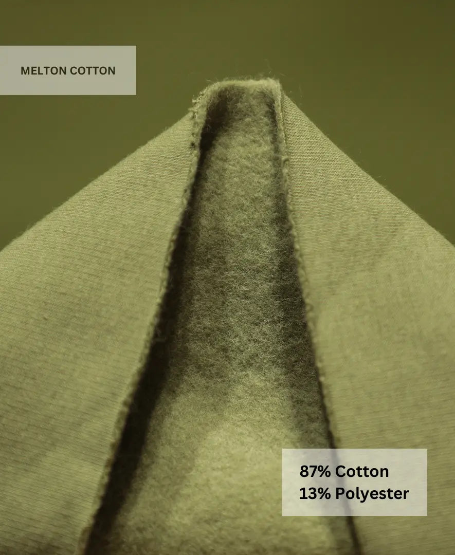 Cotton melton fabric قماش ملتون إسفنجي