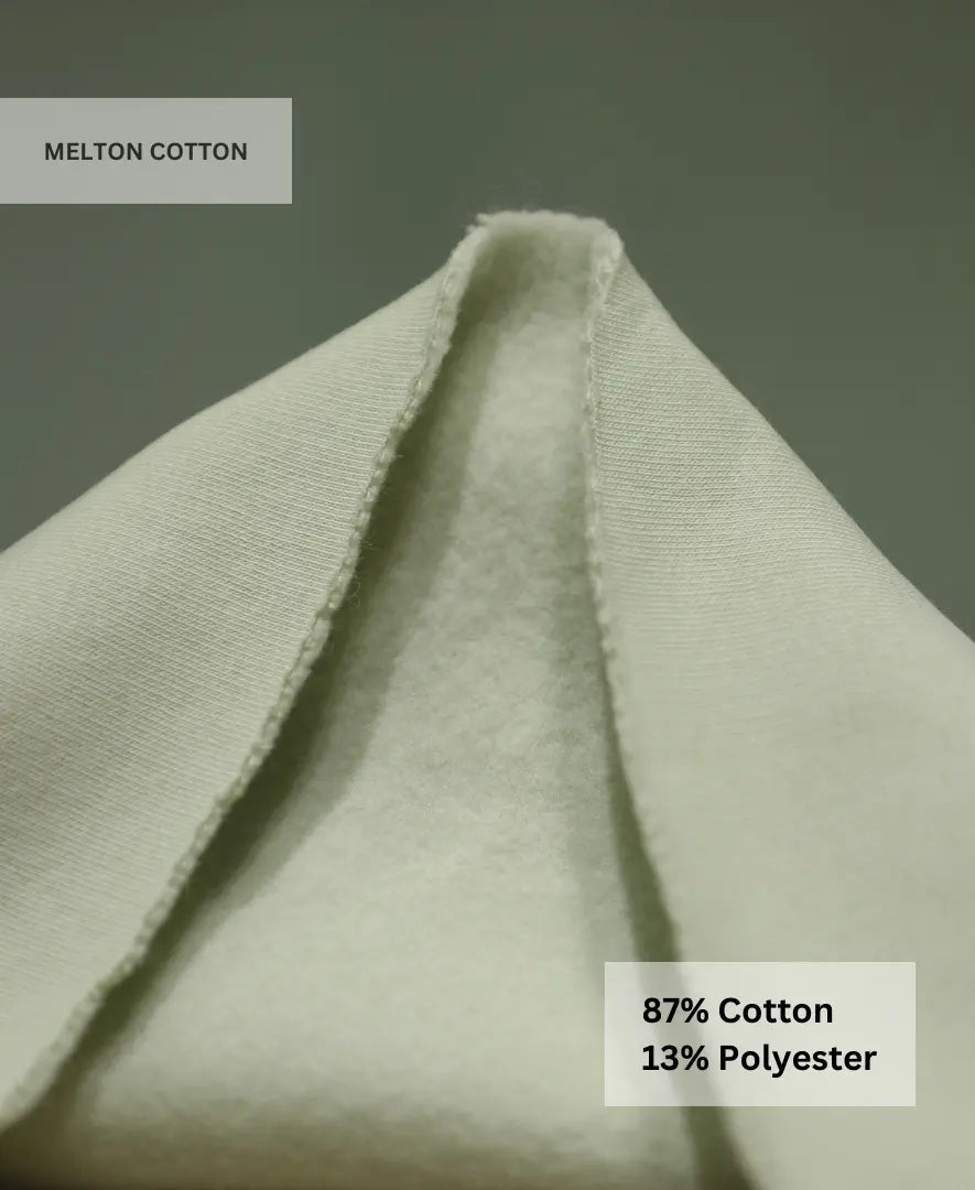 Cotton melton fabric قماش ملتون إسفنجي