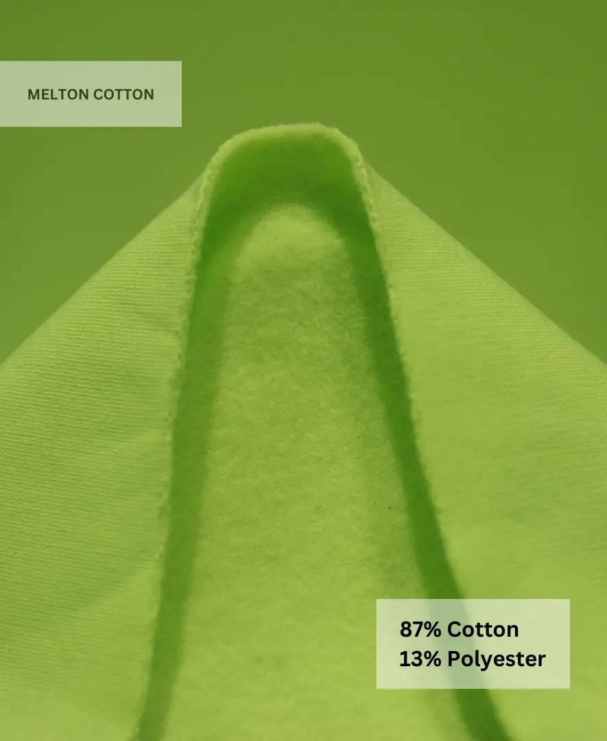 Melton Cotton sponge Fabric