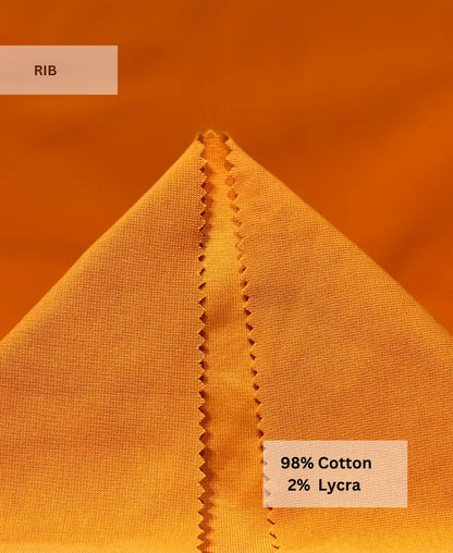 RIB Cotton fabric